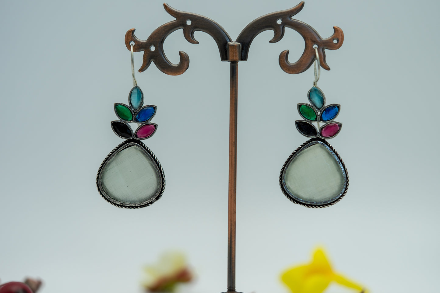 Rainbow Dangle Earrings