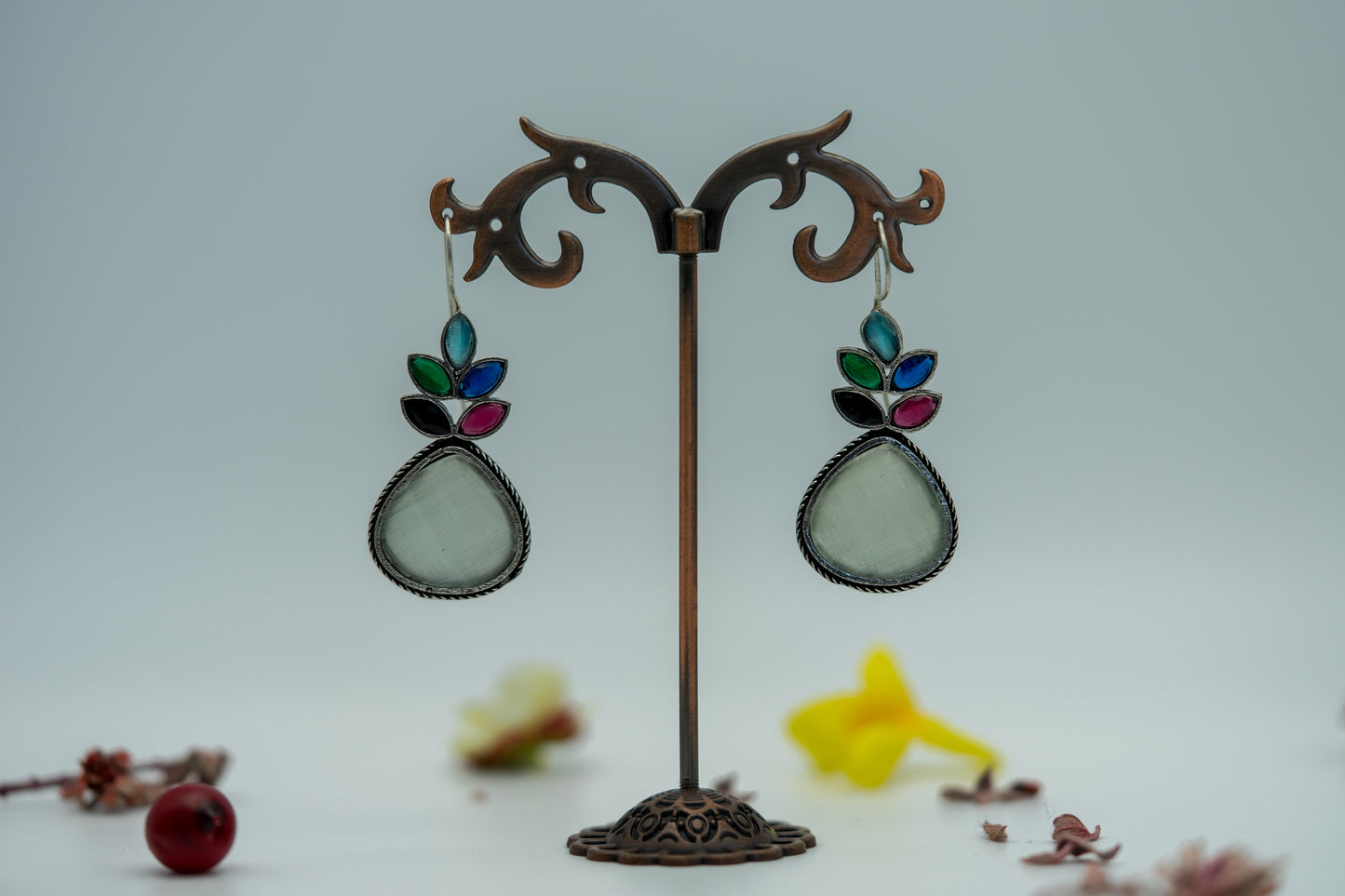 Rainbow Dangle Earrings