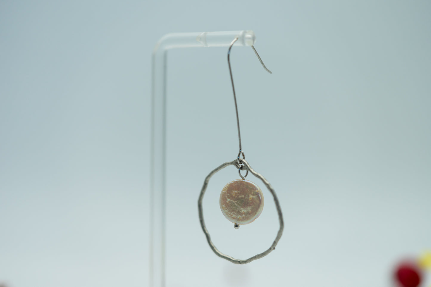 Bohemian Stone Halo Earrings