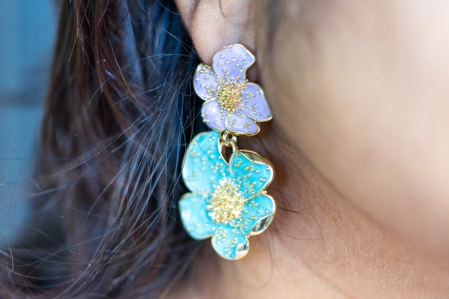 Petal Charm Earrings