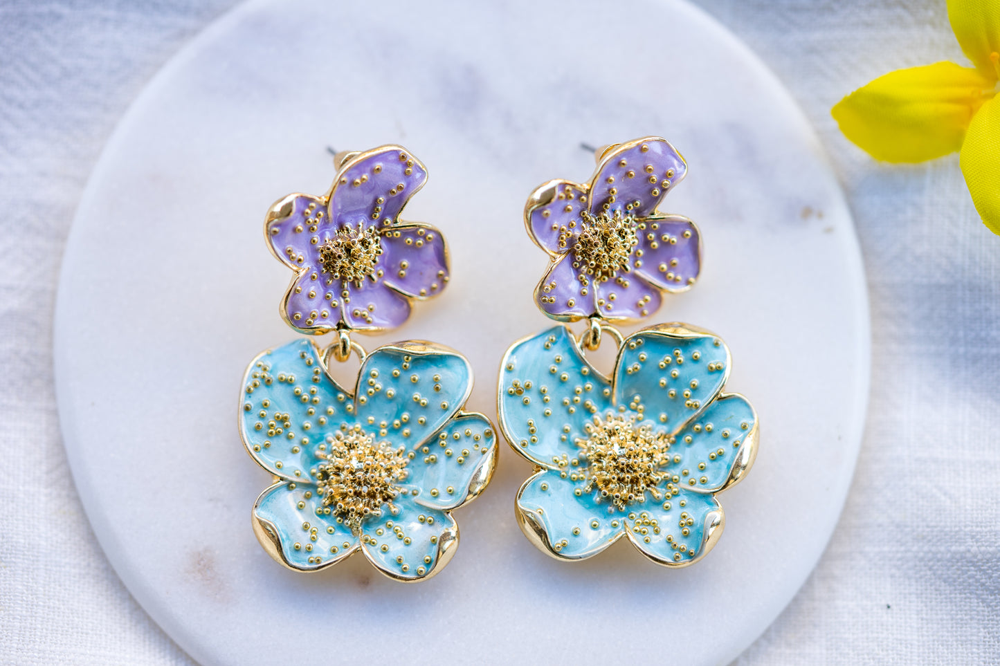 Petal Charm Earrings