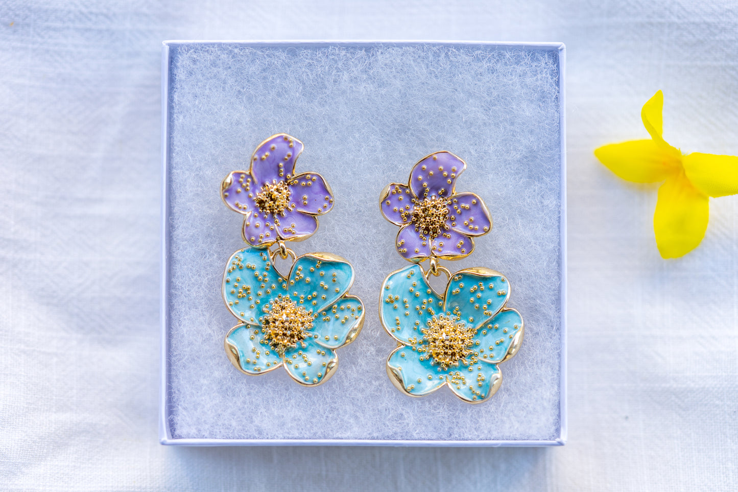 Petal Charm Earrings